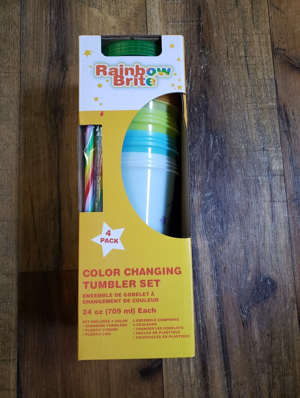 Rainbow Brite Color Changing Tumbler Set - Multicolor